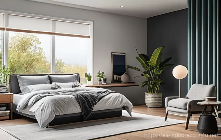 IoT 기반 실내 공기질 관리 - **Prompt 1: The Subtle Presence of Invisible Pollutants**
    "A cozy, sunlit living room in a moder...