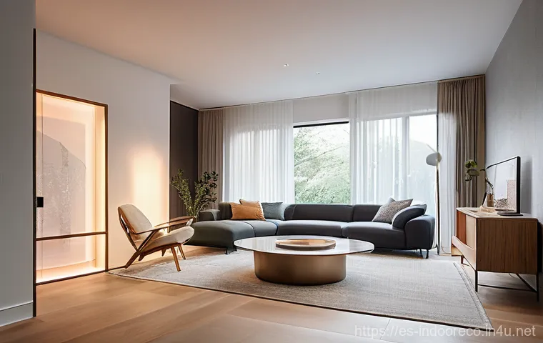 인공지능 AI 과 실내 생태계 관리 - **AI-Powered Indoor Oasis: A Serene Plant Haven.**
    A bright, modern living room filled with lush...